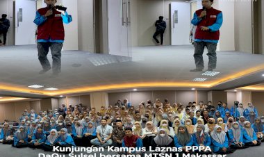 Kunjungan Edukasi PPPA Daarul Qur’an Sulsel Bersama MTSN 1 Makassar di Kampus ITB Kalla