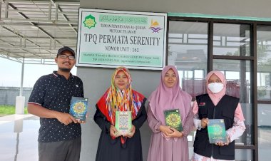 PPPA Daarul Qur'an Jawa Timur Salurkan Al-Qur'an untuk TPQ Permata Serenity Gresik
