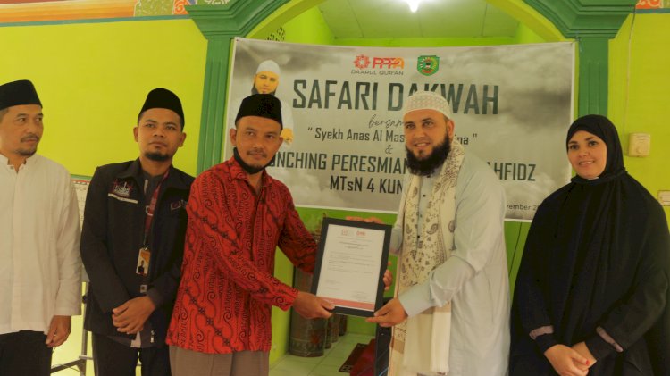 Peresmian Rumah Tahfidz MTs Negeri 4 Kuningan