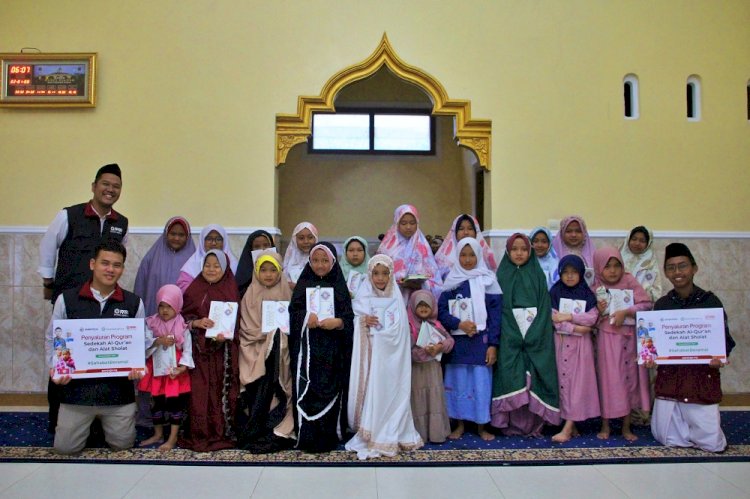 Sinergi Distribusi Mushaf dan Alat Sholat Batch 1 PPPA Daarul Qur’an Yogyakarta Bersama Beramaljariyah.org dan Evermos