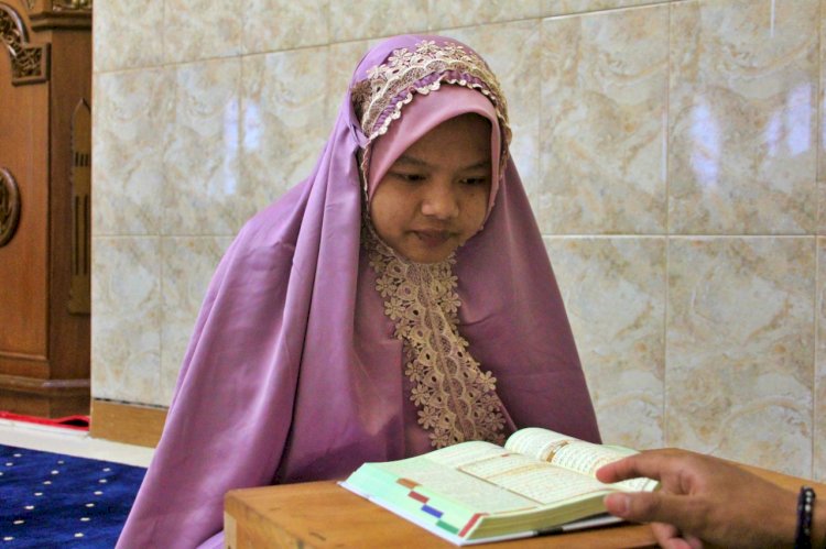 Rhena, Santri Berprestasi dari Kampung Qur’an Merapi