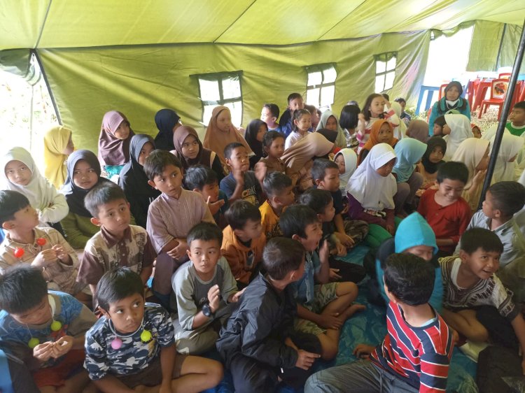 PPPA Daarul Quran Bogor Salurkan Bantuan Perlengkapan Sekolah untuk Korban Gempa Bumi Cianjur