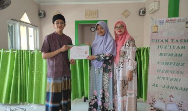 7 Santri Rumah Tahfidz Herman Untari Al Jannah Ikut Ujian Tasmi