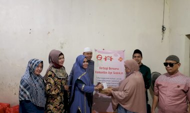 Komunitas Ayo Berbagi Salurkan Bantuan Dan Sapa Tunanetra Penghafal Quran