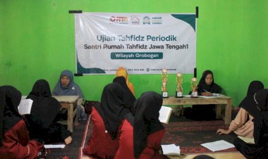 PPPA Daarul Qur’an Semarang dan Korda Jateng1 Gelar Ujian Tahfidz Periodik Kategori 26-30 Juz Wilayah Grobogan Raya   