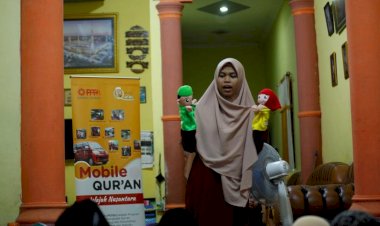 Dita Azura, Santri yang Unjuk Gigi dalam Aksi Mobile Qur'an PPPA Daarul Qur'an Medan