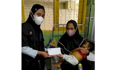 PPPA Daarul Qur'an Jawa Timur Salurkan Donasi untuk Ardhan yang Mengidap Atresia Billier