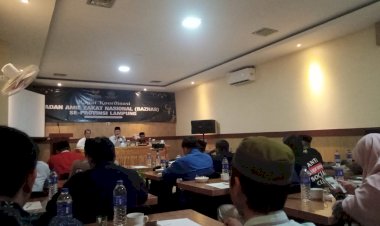 PPPA Daarul Qur'an Lampung Ikuti Koordinasi BAZNAS dan LAZNAS se-Provinsi Lampung