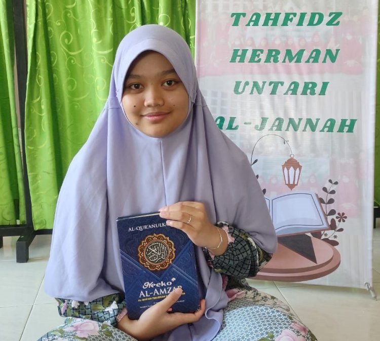 7 Santri Rumah Tahfidz Herman Untari Al Jannah Ikut Ujian Tasmi