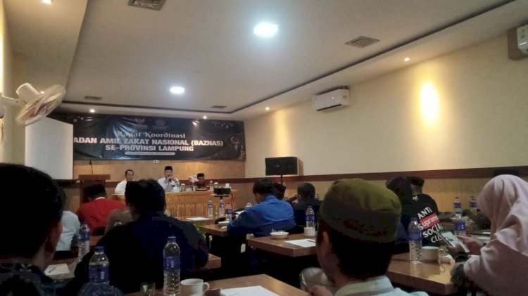 PPPA Daarul Qur'an Lampung Ikuti Koordinasi BAZNAS dan LAZNAS se-Provinsi Lampung