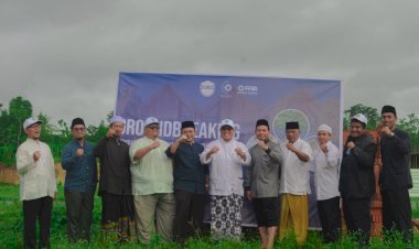 Peletakan Batu Pertama Pembangunan Asrama Pesantren Daarul Jameel Banten
