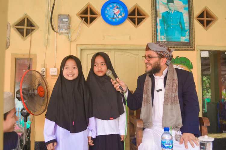 Keseruan Ngaji Bareng Bersama Syekh  Ahmad Muhammad  Abdullah Asy-Syajaroh