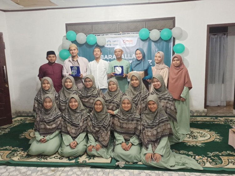 11 Santri Rumah Tahfizh Nur Intan-Ichwan Medan Selesai Hafalan Al-Qur'an 30 Juz