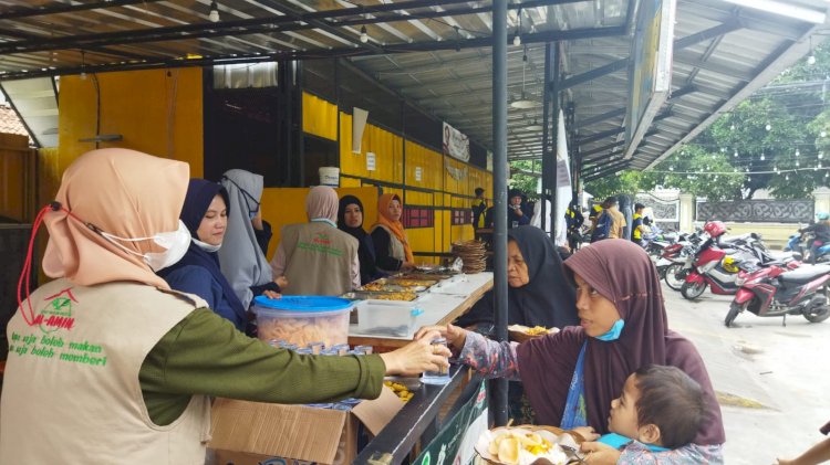 PPPA Daarul Banten Dukung Makan Gratis di Kedai Al-Amin Cilegon