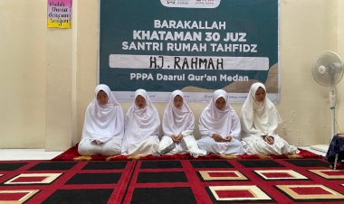 28 Santri Rumah Tahfizh Sumut Hafal Qur'an 30 Juz