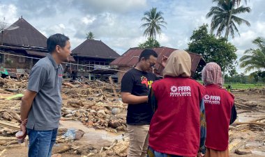 Lahat Diterjang Banjir, PPPA Daarul Qur'an Palembang Kirim Tim Sigab