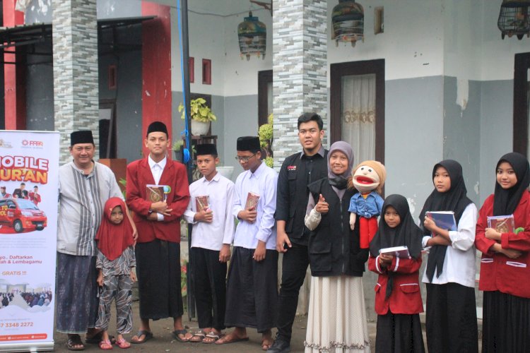 Meriahnya Aksi Mobile Qur'an di Pesantren Tahfidz Fathul Huda Blitar