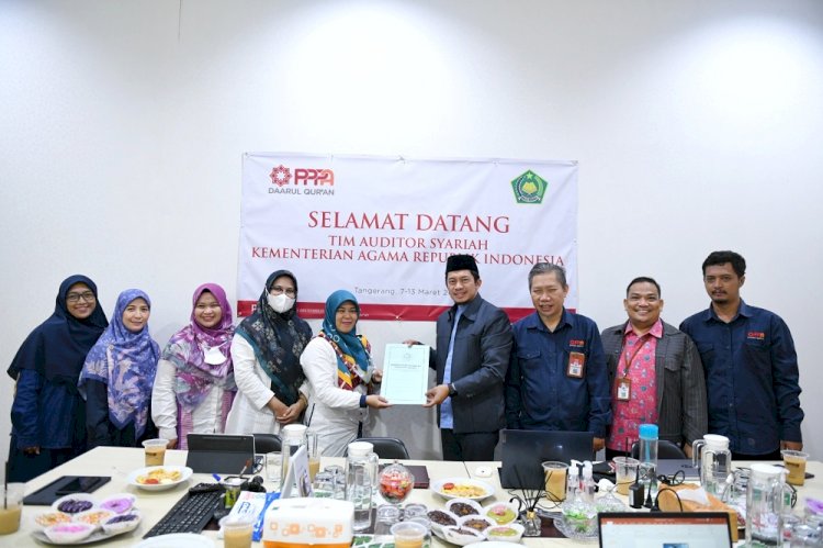 Laznas PPPA Daarul Qur'an Jalani Audit Syariah