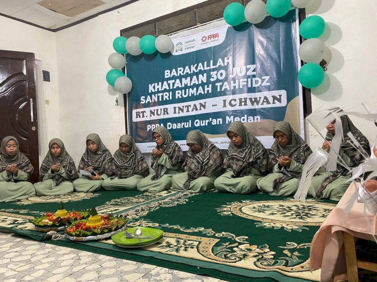 28 Santri Rumah Tahfizh Sumut Hafal Qur'an 30 Juz