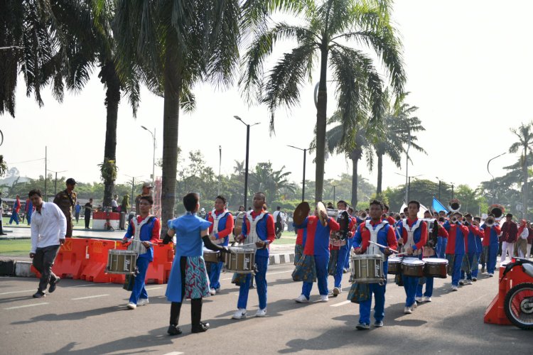 Gema Nadaqu Iringi Pawai Tarhib Ramadan