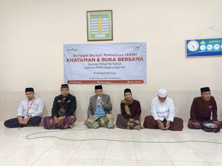 Khataman, Buka Bersama dan Milad ke-16 PPPA Daarul Qur’an