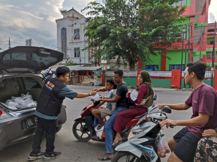 PPPA Daarul Qur’an Lampung Salurkan 915 Paket Buka Puasa di Pekan Pertama Ramadan