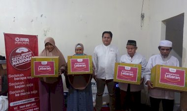 Bahagia Bersama, PPPA  Daarul Quran Bogor Salurkan Paket Lebaran untuk Tunanetra Penghafal Quran