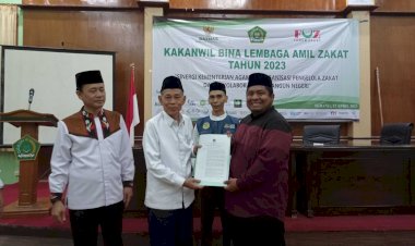 Serah Terima Izin Operasional PPPA Daarul Qur'an Banten