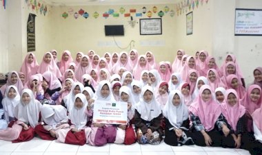 Berbagi Buka Puasa Catering Kang Bagong Bersama Santri Rumah Tahfizh Al-Mabrur