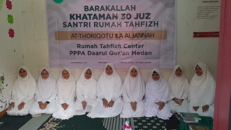 4 Rumah Tahfizh di Sumatera Utara Gelar Khataman 30 Juz Al-Qur'an