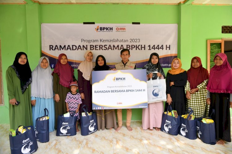 BPKH RI dan Laznas PPPA Daarul Qur'an Salurkan Program Kemaslahatan Ramadan 1444 H