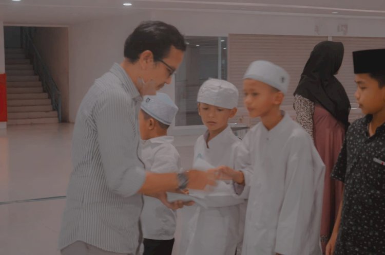 Keceriaan Anak-anak Yatim Warnai Buka Puasa Bersama di Citimall Cilegon