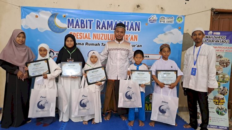 PPPA Daarul Qur'an Banten Gelar Mabit Bersama Rumah Tahfizh Ahlul Quran di 10 Terakhir Ramadan