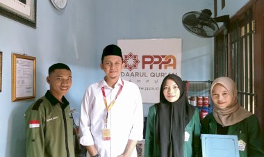 Praktikum Mahasiswa UIN Raden Intan di PPPA Daarul Qur’an Lampung