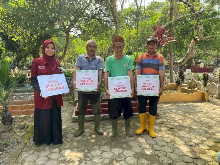 PPPA Daarul Qur'an Medan Berbagi Senyum Lebaran Bersama Pejuang Nafkah