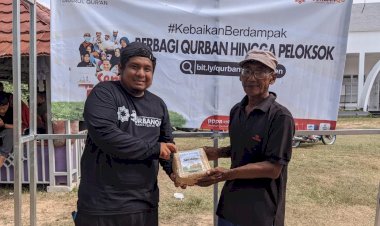 PPPA Daarul Qur'an Banten Sembelih 9 Hewan Qurban