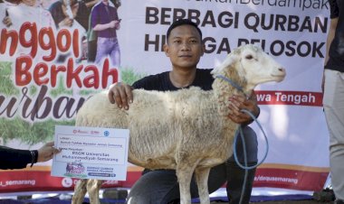 Gandeng PPPA Daarul Qur’an Semarang, RSGM Unimus Qurban untuk Santri Penghafal Al-Qur’an