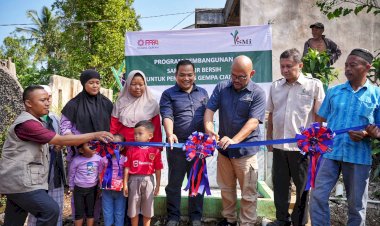 PT SMI dan Laznas PPPA Daarul Qur'an Fasilitasi Air Bersih untuk Warga Cianjur