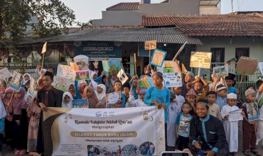 Peringati Tahun Baru Islam 1445 H, Rumah Tahfizh AQU dan PPPA Daarul Qur'an Banten Gelar Pawai