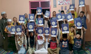 PPPA Daarul Qur'an Medan Tebar Al-Qur'an ke Desa Aek Nabara