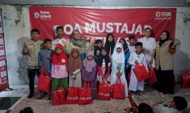 Keikhlasan Berbagi Kasih, Melalui Penyaluran Bingkisan Menghangatkan Hati Para Anak Yatim
