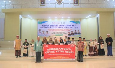 Perayaan Lebaran Yatim 1445 H di Momen Wisuda Tahfizh IV Jawa Timur