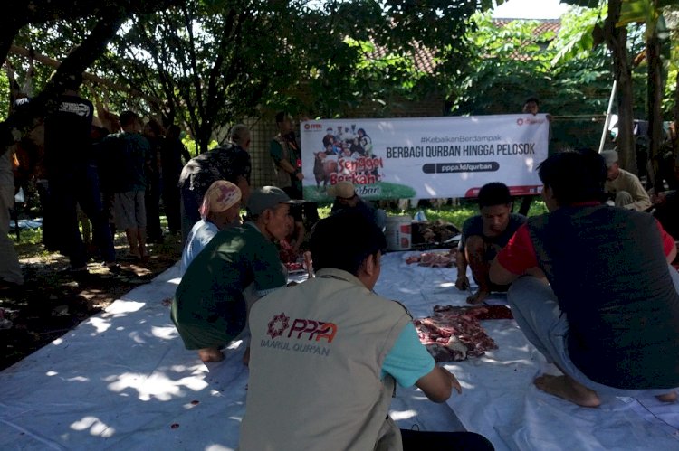 Antusiasme Warga Kampung Nanggela dalam Perayaan Hari Raya Idul Adha 1444 H