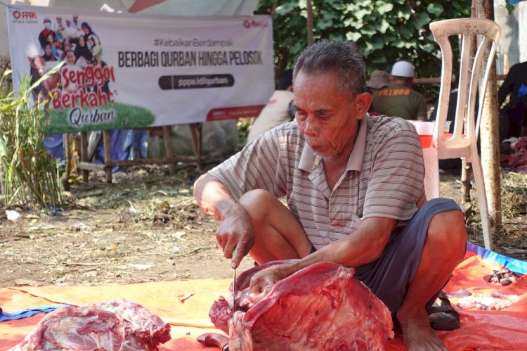 Antusiasme Warga Kampung Nanggela dalam Perayaan Hari Raya Idul Adha 1444 H