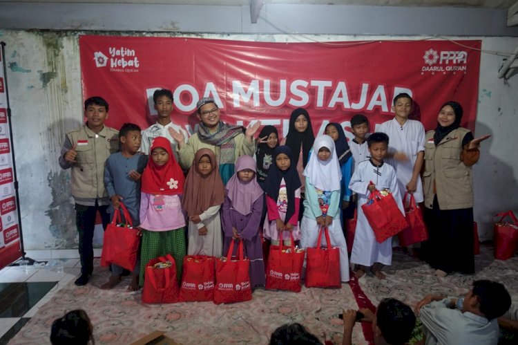 Keikhlasan Berbagi Kasih, Melalui Penyaluran Bingkisan Menghangatkan Hati Para Anak Yatim