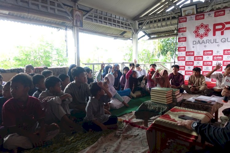 Momen Lebaran Yatim, PPPA Daarul Quran Bogor Gelar Khataman dan Buka Puasa Bersama