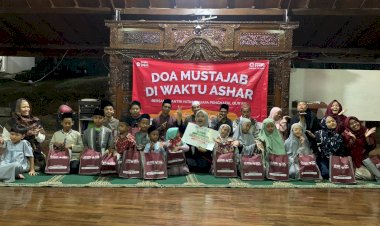 Rayakan Lebayan Yatim Bersama Santri Penghafal Qur’an