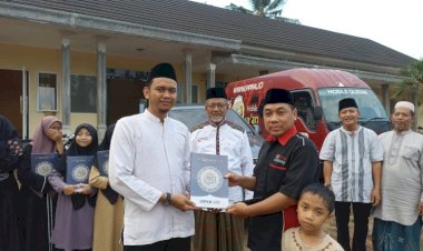 Al-Qur’an untuk Rumah Tahfizh Pertama di Lampung