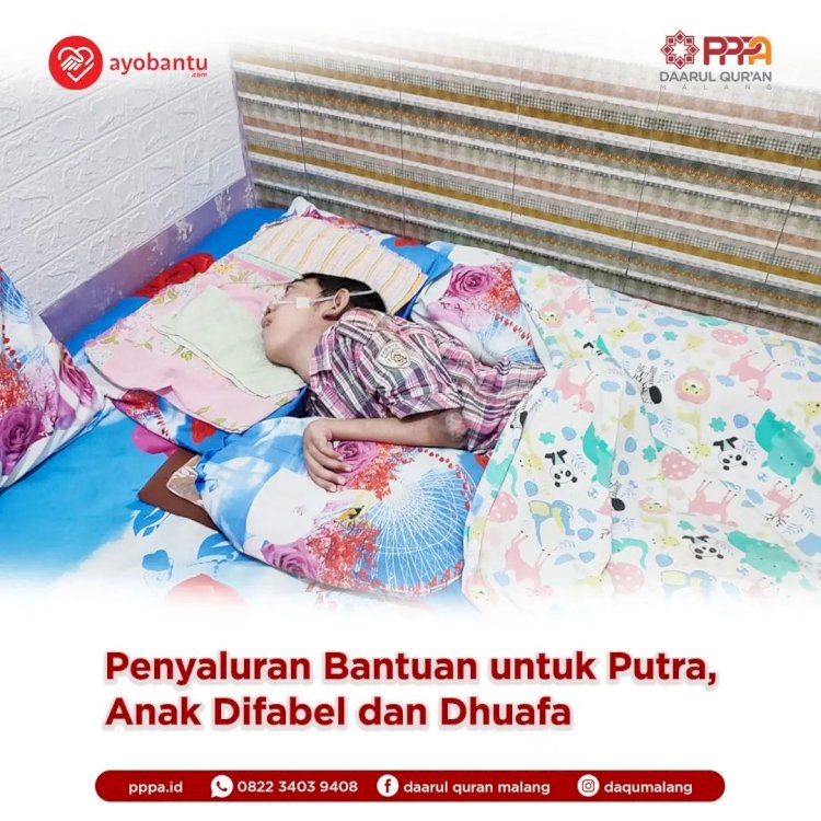 Biaya Berobat untuk Putra, Anak Difabel dan Dhuafa