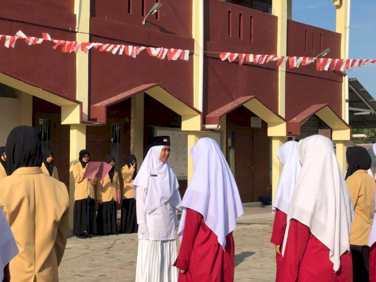 Agustusannya Santri Pesantren Takhassus Tegal dan Brebes